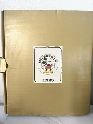 Relógio de parede vintage Disney Minnie Mouse Seiko!! RARO - Imagem 1 de 2