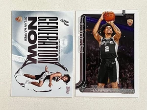 2025-26 Topps Basketball Dylan Harper RC + Generation Now San Antonio Spurs - Bild 1 von 2