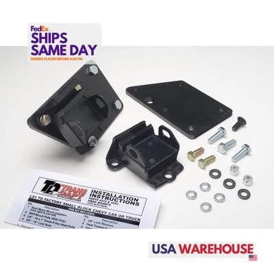 Trans-Dapt 4592, Kit Ls1 Into Sbc Chassis Motor Mount Kit Performance Parts - Image 1 of 4
