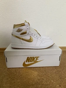Jordan 1 Retro hoch (W) OG goldmetallic EU 43 - Bild 1 von 5