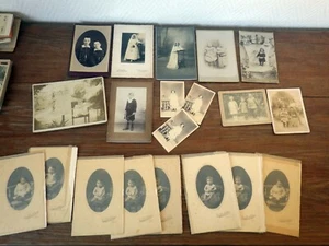 20x Fotografien Typ CDV u.a. Großformat KINDER und BABY ca. 1900-1925 - Bild 1 von 7