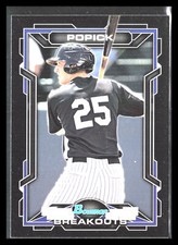 Jeffrey Popick 2013 Bowman Draft Picks & Prospects #BSB-JP Scout Breakouts