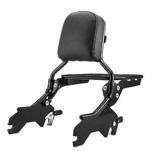MOFUN Backrest Sissy Bar & Luggage Rack For Harley Low Rider ST FXLRST 2022-2025 - Picture 1 of 8