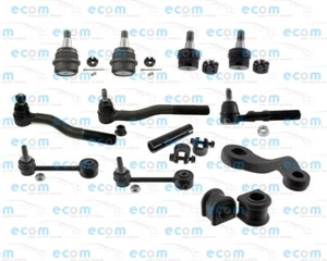 Steering Ends Kit Ball Joints For 07-17 Jeep Wrangler Sway Bar Link Bushings - Picture 1 of 7