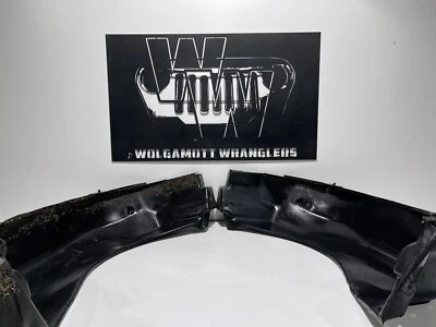 Par de protectores contra salpicaduras guardabarros trasero OEM Jeep Wrangler TJ 97-06 Foto 1 de 4