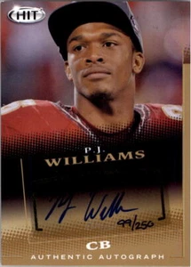 2015 SAGE HIT Autographs Gold #A27 P.J. Williams - NM-MT - Picture 1 of 2