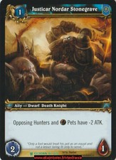 Wow tcg-justicar nordar stonegrave-ICECROWN eng/ally