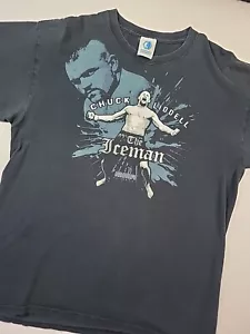 Camiseta Vintage MMA UFC Chuck Liddell 'El Hombre de Hielo', L, 22x29" - Imagen 1 de 14