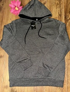 FOREVER 21 Pullover Long Sleeve Charcoal Sweatshirt Hoodie Men's Size Medium - Picture 1 of 10