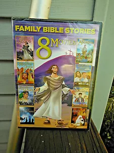 NEU/VERSIEGELT DVD! 8 ANIMIERTE BIBELGESCHICHTEN FÜR DIE GANZE FAMILIE JESUS COVER, 4+ STUNDEN! - Bild 1 von 6