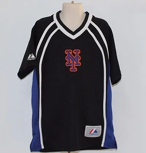 Camiseta deportiva negra pequeña de los Mets de Nueva York de los Mets de Nueva York - Imagen 1 de 3