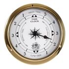 Tidal Clock, Wall Mounted Tester Copper  Marine For Weather Station, Wall6313