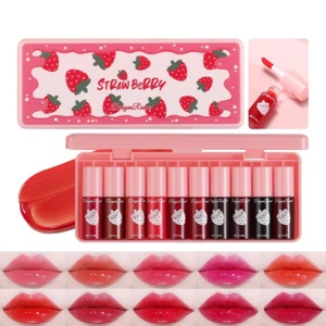 10 Colors Lip Tint, Color Tinted Lip Stain, Moisturizing Lip Balm Liquid Lipstic - Picture 1 of 12