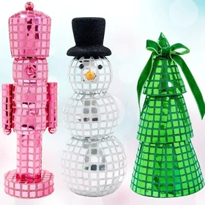 Target Bullseye Disco Retro Nutcracker Snowman Christmas Tree 2024 Christmas - Picture 1 of 4