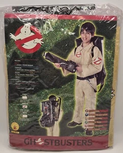 Ghostbusters Child's Costume Medium 8-10 Jumpsuit & Inflatable Backpack NEW 2011 - Picture 1 of 7