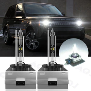 For Range Rover 2010-2017 - 6000K HID Xenon Headlight Bulbs High & Low Beam Qty2 - Picture 1 of 11