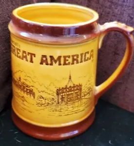 Vintage 80s Marriott’s Great America Theme Amusement Park Coffee Cup. - Picture 1 of 9