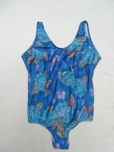 TRAJE DE BAÑO/DISFRAZ DE BAÑO DE COLECCIÓN CON ESTAMPADO AZUL ROSA - Imagen 1 de 4