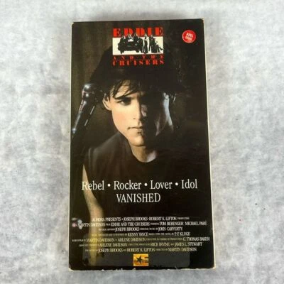 Vintage Eddie & The Cruisers Vídeo VHS 1984 Embassy Home Entertainment - Imagem 1 de 4