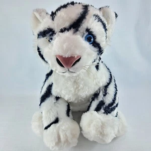 White Bengal Siberian Tiger Build A Bear Workshop Plush 13" - Picture 1 of 7
