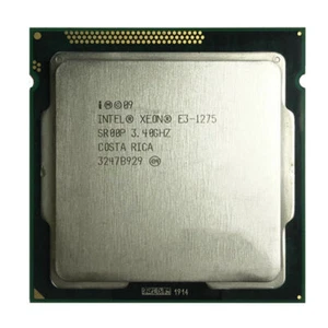 Intel Xeon E3-1275 CPU Quad Core 3.4GHz 8M SR00P GPU 95W LGA 1155 Processor - Picture 1 of 1