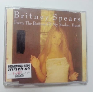 BRITNEY SPEARS from the bottom of my heart    ISRAEL israeli PROMO single CD  - Picture 1 of 4