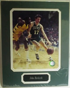 John Havlicek Celtics Matted Photo & Name Plate 11x14 Ready for Framing B26 - Picture 1 of 1