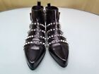 Alexander Mcqueen Studed Womens Ankle Boot Size Eu40 Uk 7