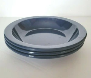 Vintage Dallas Ware Bowl Blue 7 1/2 In Set of 3 - Picture 1 of 6