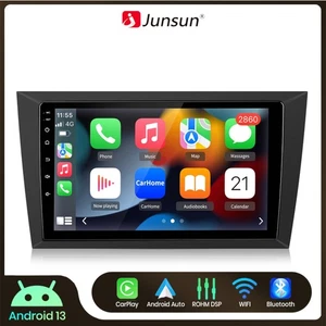 Radio de coche 7" 8 núcleos 128 GB CarPlay Android 14 para VW Golf 6 VI Navi WiFi DSP GPS  - Imagen 1 de 14