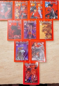 Hellsing Manga Reihe Band 1-10, sind noch in einem Neuwertigen Zusatand - Bild 1 von 1