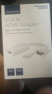 Insignia VGA to HDMI Adapter - Model: NS-PCAVH-C - Image 1 of 2