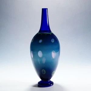 Jarrón grande de vidrio artístico de Wilke Adolfsson - Imagen 1 de 8