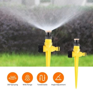 New 360° Garden Sprinkler Automatic Irrigation System Fast Shipping - Picture 1 of 2