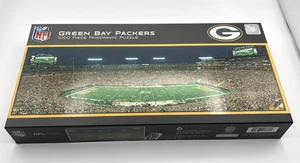NFL Green Bay PACKERS Panoramic PUZZLE - Lambeau Field Stadium 1000 Pcs Complete - Picture 1 of 23