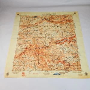 Mapa Topográfico Bandana Parque Proyecto Yosemite - Imagen 1 de 12