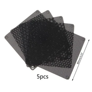 80mm Computer Chassis Filter Mesh PC for Case Fan Cooler Dustproof Cover PVC Fil - Afbeelding 1 van 8