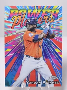 2025 Topps Chrome Yordan Alvarez #PP-10 Power Players Houston Astros - Picture 1 of 2