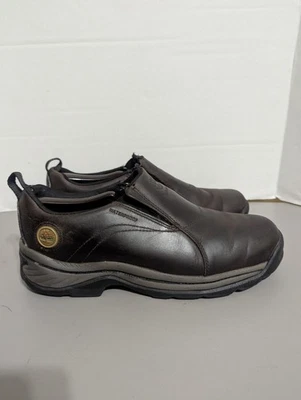 Mocasines de senderismo Timberland para hombre talla 9 sin cordones, marrón. Foto 1 de 4