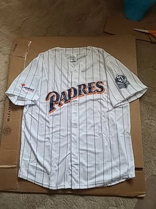 Ken Caminiti San Diego Padres Promo Pin Stripe SGA Hall Of Fame XL Jersey - Picture 1 of 8