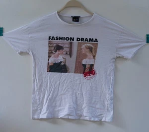 ZARA 90210 Beverly Hills Fashion Drama T-Shirt Weiß Größe S - Bild 1 von 5