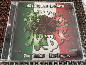DELINQUENT HABITS Dos Mundos Dos Lenguas LATIN CD SEALED ORIGINAL MEXICO HIP HOP - Picture 1 of 4