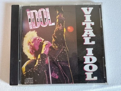 Billy Idol Vital Idol CD VG Condition White Wedding Mony Mony Hot In The City Foto 1 de 4