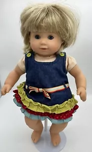 American Girl Bitty Baby Zwilling blonde Haare blaue Augen 9851 - Bild 1 von 14