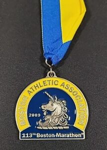 2009 Official 113th Boston Marathon Finishers Medal - Ungraved 