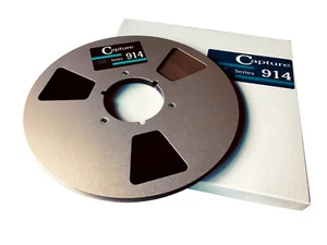 Capture 914 Reel to Reel Recording Tape 1/4" 10.5 inch NAB Spool - Picture 1 of 1