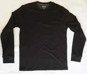 DKNY Men's Long Sleeve T-Shirt Stretch Wicking - Picture 1 of 7