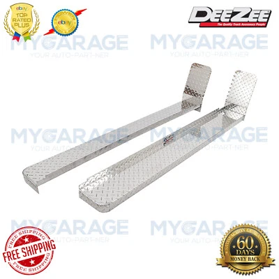 Dee Zee 6" Brite-Tread Silver Running Boards Fits Ford E-series - DZ2045 - Image 1 of 4