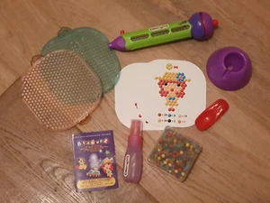 Bindeez Starter-Set Magische Perlen verbinden sich Stift Vorlagen bunt Glitzer - Bild 1 von 2