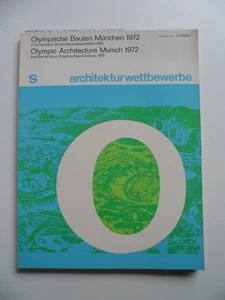 Olimpia 1972 volumen especial arquitectura concursos Munich Otl Aicher - Imagen 1 de 7